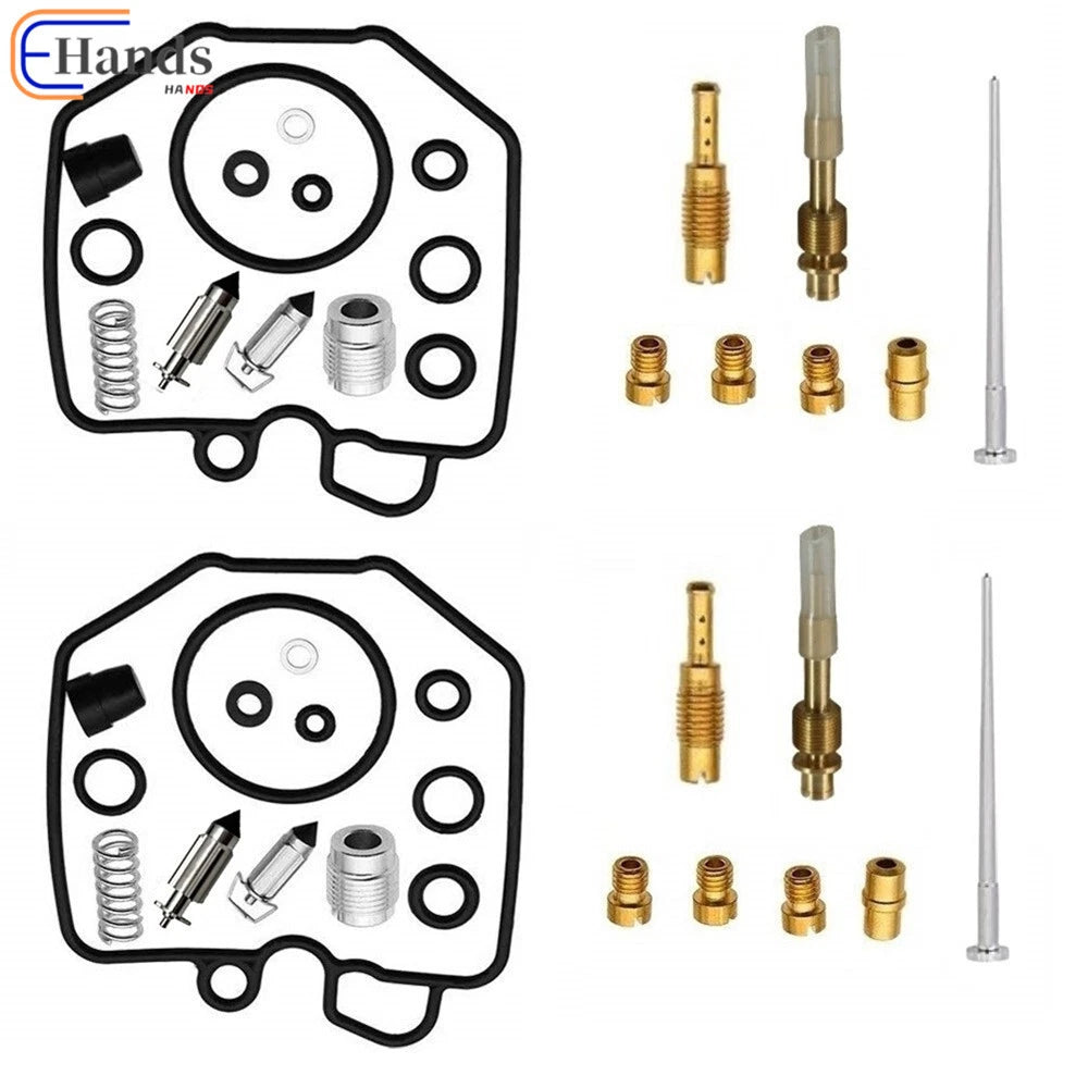 2X Carburetor Repair Rebuild Kit for Honda Hawk 400 CB400T CB400 N (1978–1981)