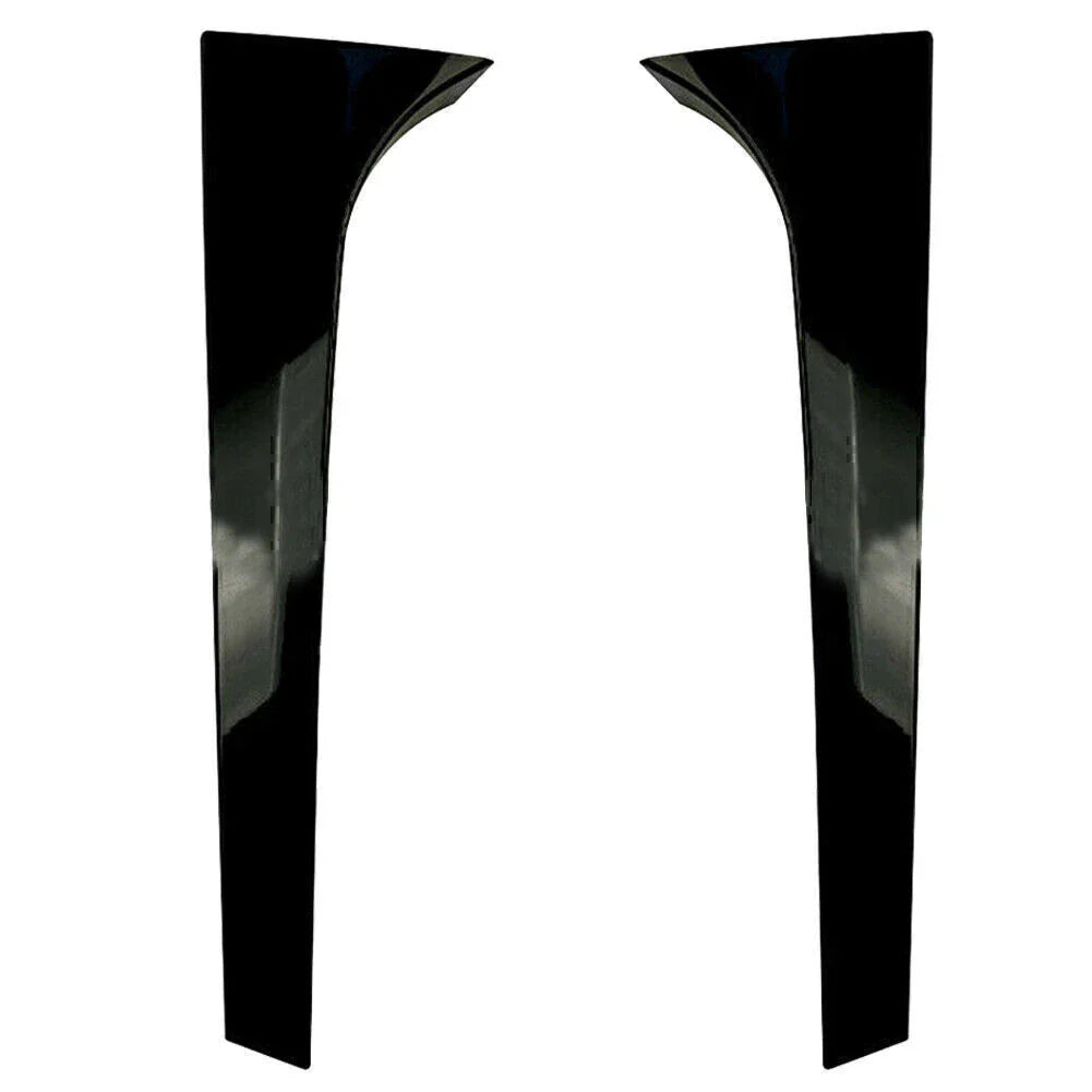 Black Rear Window Spoiler Side Trim Covers  for Skoda Kodiaq (2016-2020)