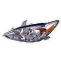 Replacement Chrome Driver Side Head Light Assembly For 2002-2004 Toyota Camry
