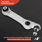 Front Left Lower Rearward Control Arm with Ball Joint for BMW F01 740i (2009–2015)