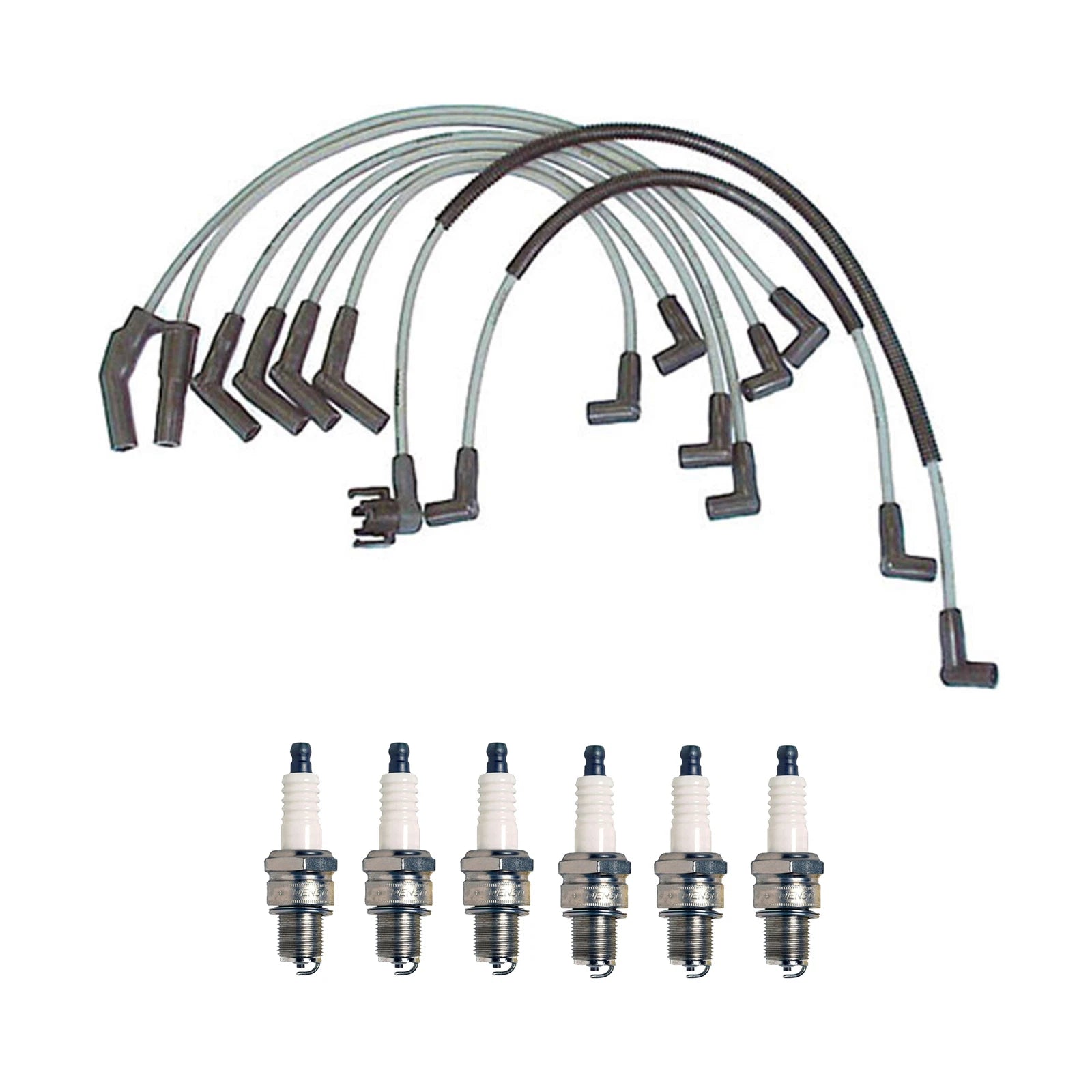 Denso Wire Set & 6 Iridium Spark Plugs Kit for Ford Ranger V6