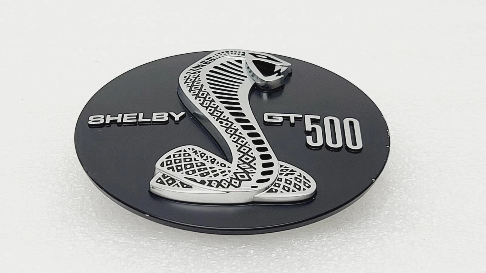 Inner Cobra Rear Trunk Emblem for Ford Mustang Shelby GT500 (2010–2012) AR3Z-6342528-B