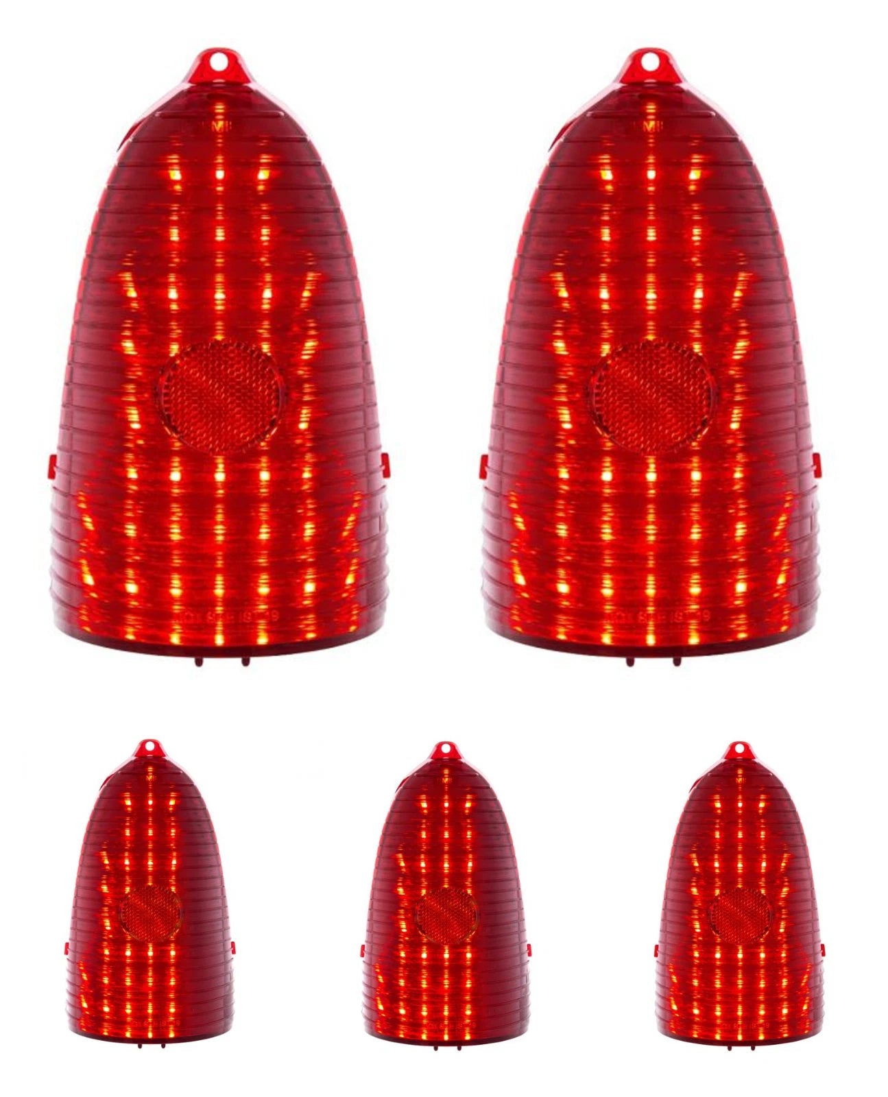 Sequential LED Tail Light Inserts Replacement for 1955 Chevy Bel Air (1955–1955)