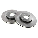 Front Disc Brake Rotors & Ceramic Pads for Ford Focus (2005-2007)