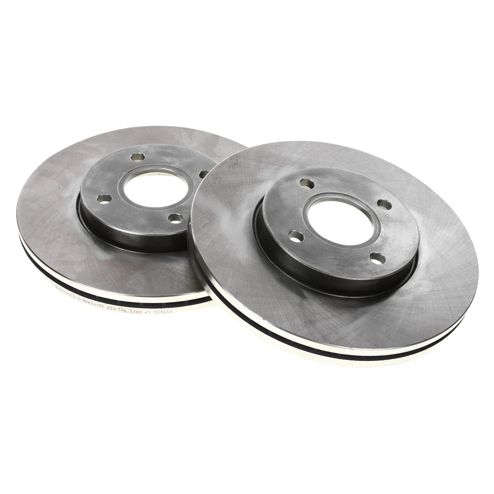 Front Disc Brake Rotors & Ceramic Pads for Ford Focus (2005-2007)