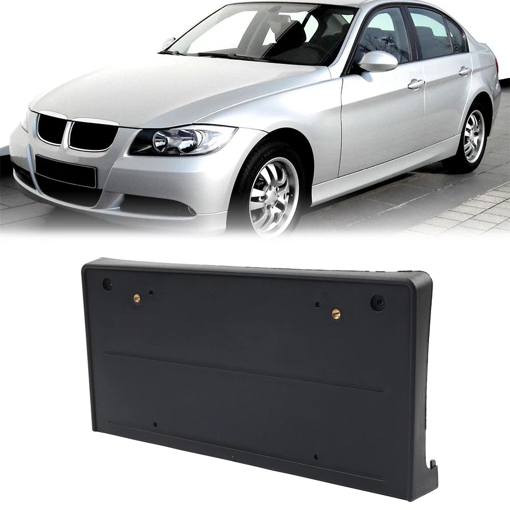 Front Bumper License Plate Bracket for BMW 328i 330i (2012–2015) 51117058449 BM1068119