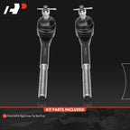 2X Front Inner Tie Rod Ends for Chevrolet Camaro & Pontiac Firebird (1982â1992)