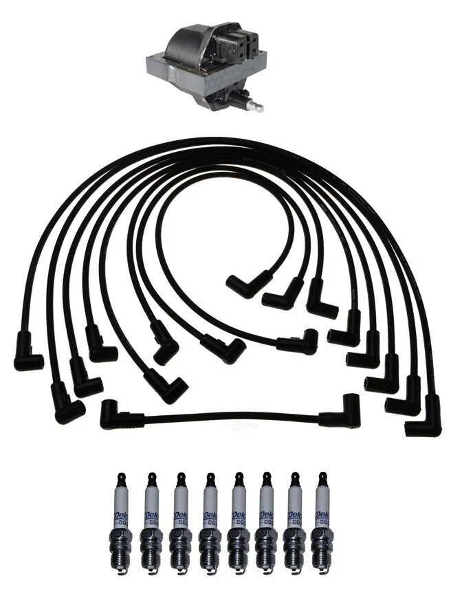 Ignition Wires Set of 1 Coil 8 Spark Plugs .045" for Blazer C1500 Yukon (1995–2000)