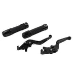 Set of 2 Black Extendable Brake Clutch Lever Handlebar Grips for BMW S1000XR (2015–2021)