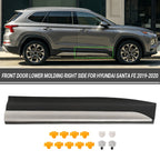 Right Passenger Side Front Door Molding for Hyundai Santa Fe (2019–2023) 87722S2200