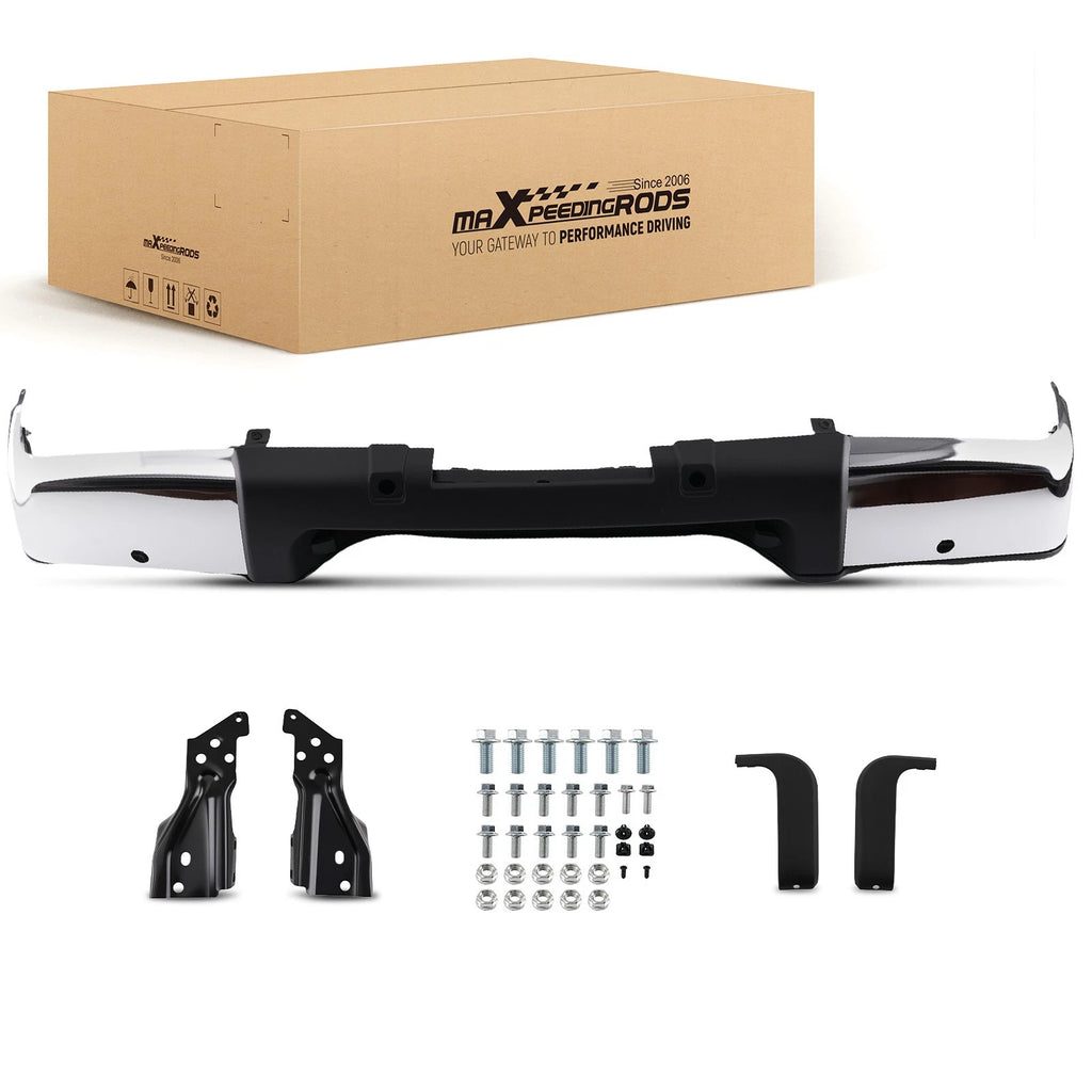 Chrome Rear Bumper Assembly for Silverado 1500 (2007-2013)