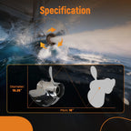3 Blade Propeller for Yamaha F40 F50 F60