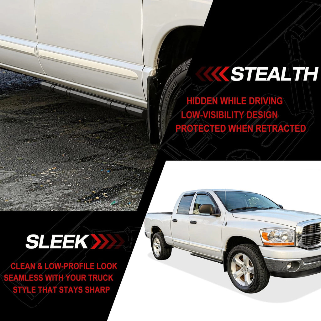 Power Step for Dodge Ram 1500 2500 3500 Quad Cab (2002-2009)