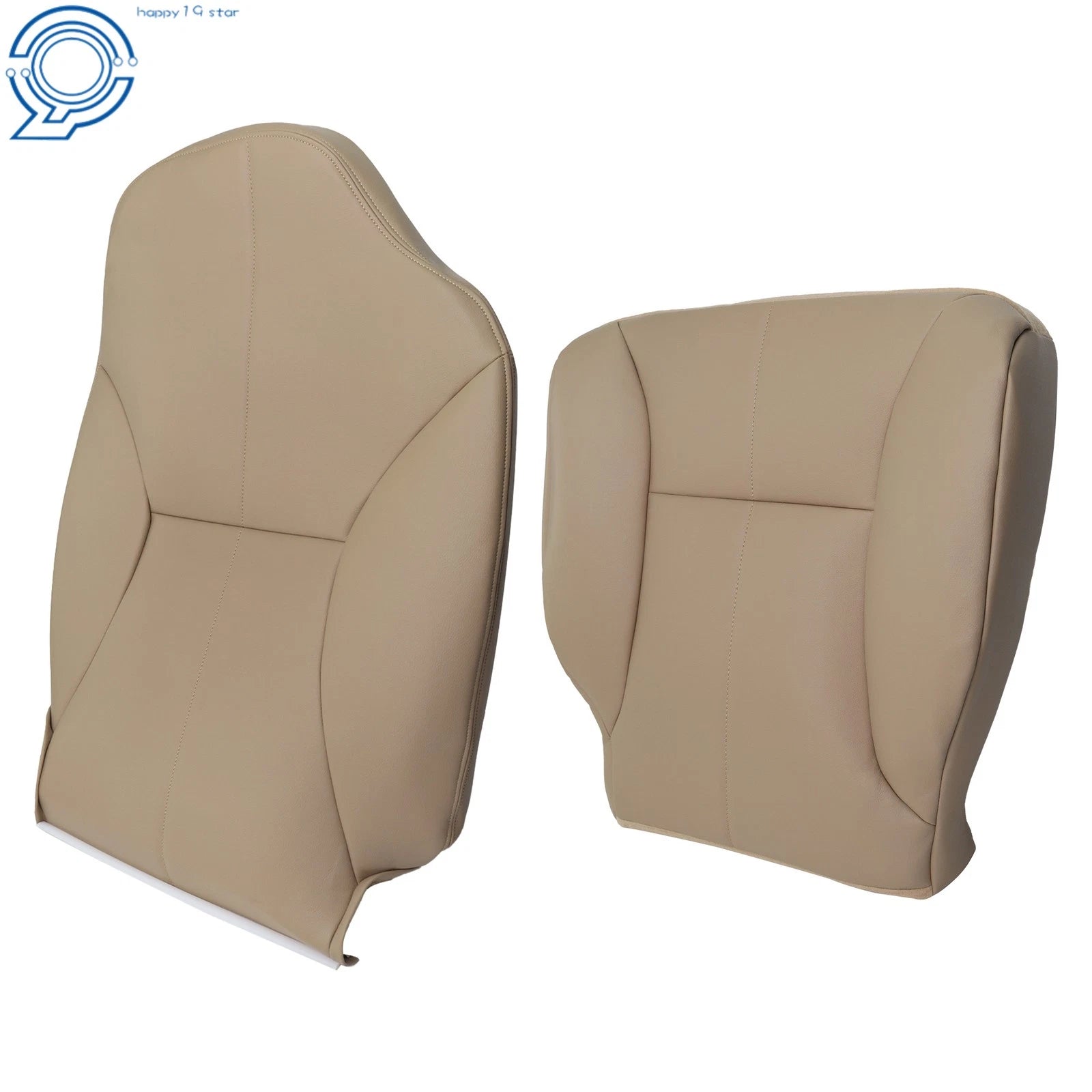 Driver Seat Cover for Ram 1500 2500 3500 (1998–2002) Tan Leather