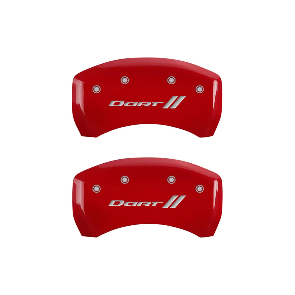 Caliper Covers Replacement Red Stripes for 2013–2016 Dodge Dart