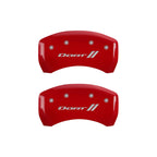 Caliper Covers Replacement Red Stripes for 2013–2016 Dodge Dart