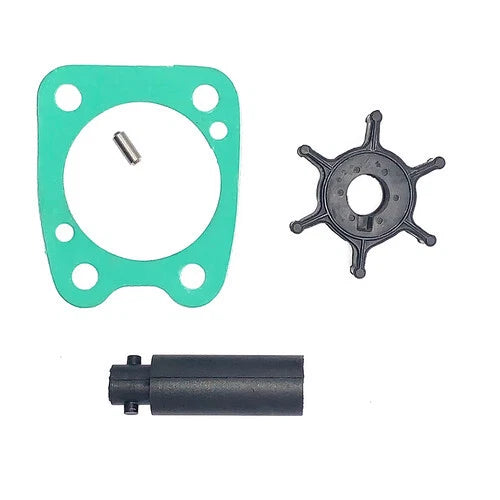Water Pump Impeller Repair Kit for Yamaha Outboards 4HP 5HP (6E0-W0078-00)