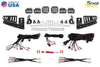 LED Fog Pocket Light Kit Stage Series for 2021-2025 Ford Bronco White Max