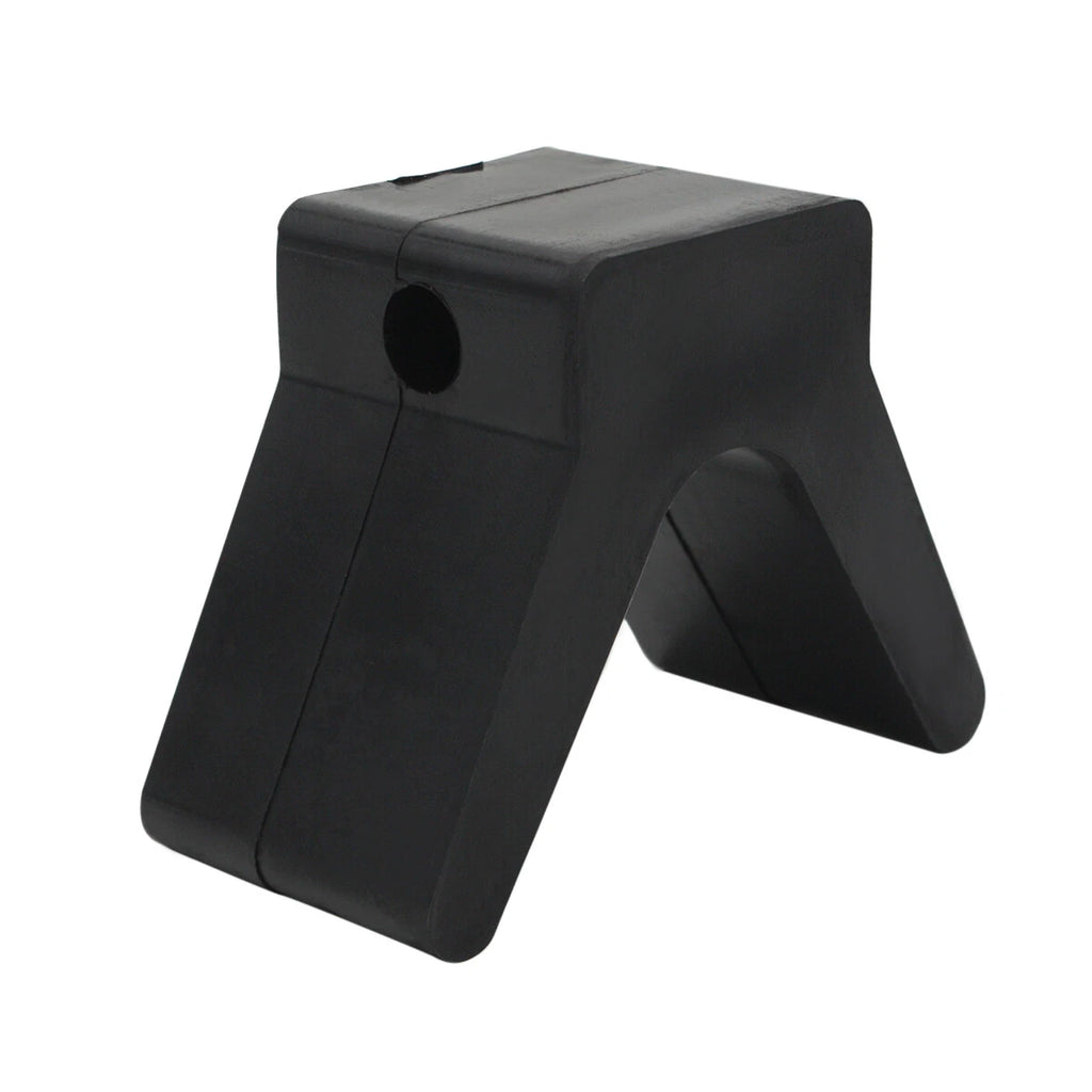 2" V-Style Bow Stop for Boat Trailer (Non-Marking)