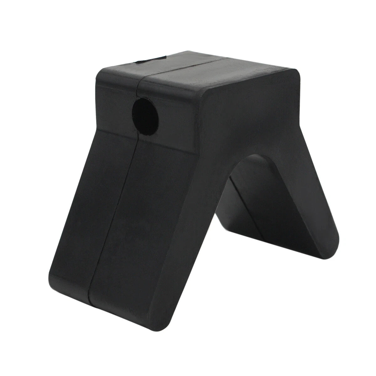 2" V-Style Bow Stop for Boat Trailer (Non-Marking)