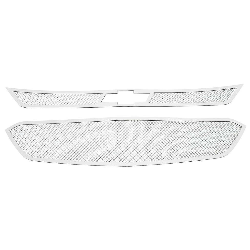 Honeycomb Style Chrome Mesh Grille Insert for Chevy Equinox (2018-2021)