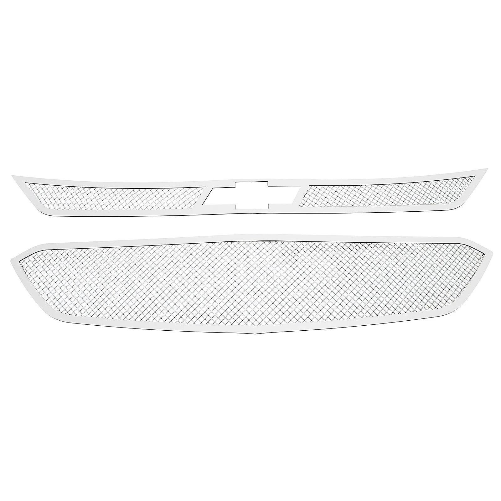 Honeycomb Style Chrome Mesh Grille Insert for Chevy Equinox (2018-2021)
