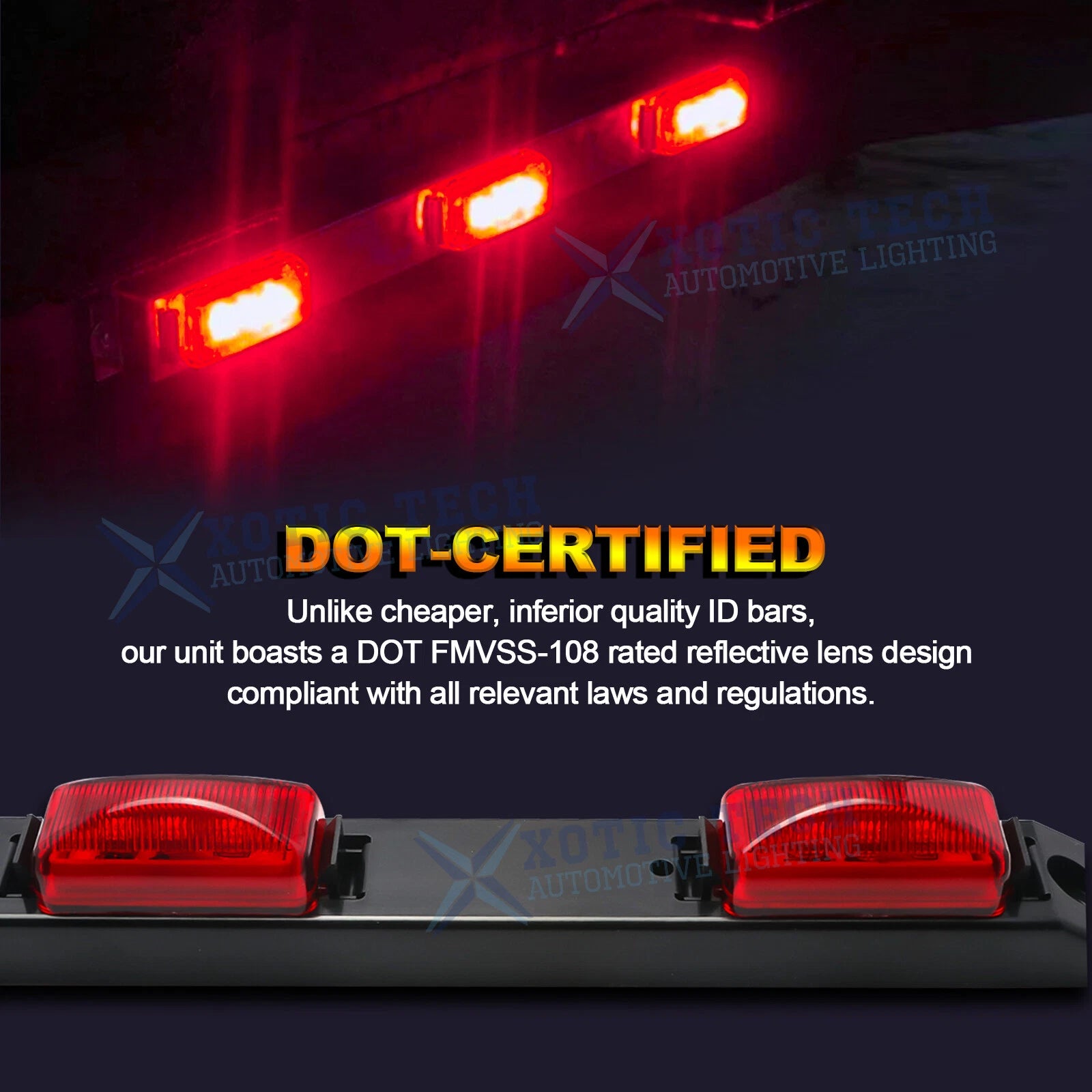 Red LED Truck Bed Tail Light for Ford F-150 (2015-2020)