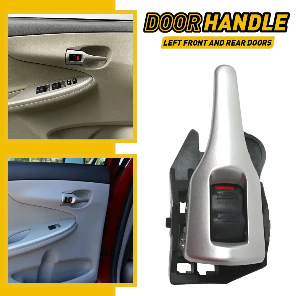 Inside Door Handle Silver Left LH for Toyota Corolla Matrix (2009–2015)