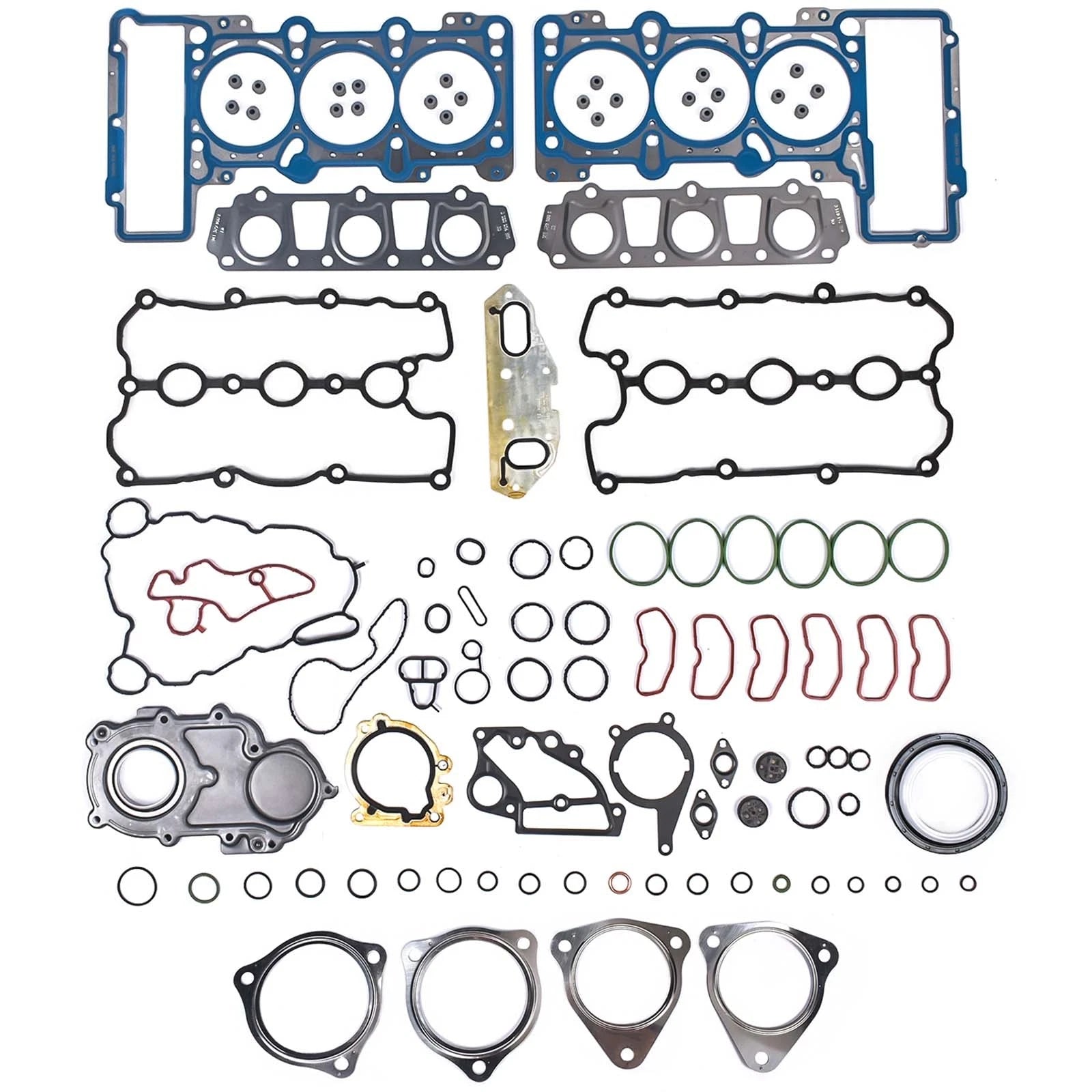 Valve Cover Gaskets Kit for Audi A4 A5 A6 A7 A8 Q5 Q7 3.0 TFSI V6 (2009–2021)