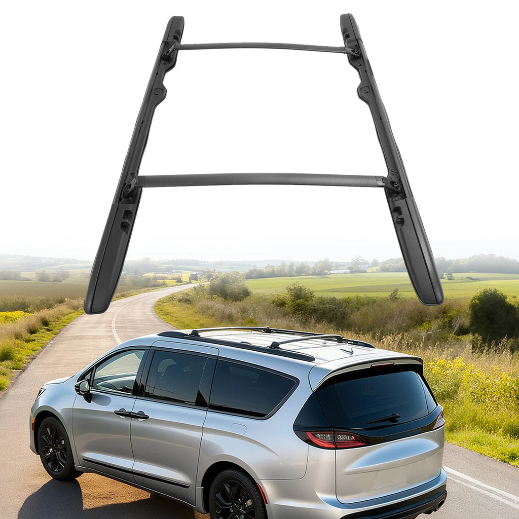 Set of 2 Roof Rack Side Rail Cross Bars for Chrysler Pacifica/Voyager (2017–2026) #82214552