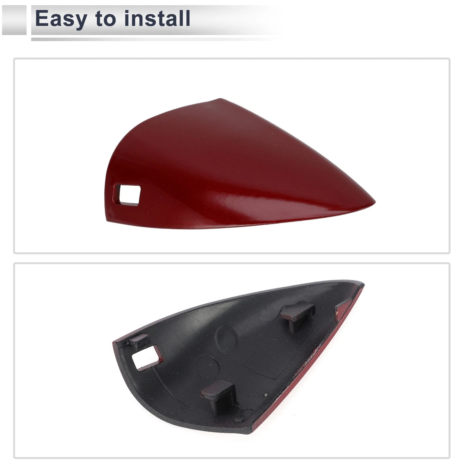 Front Left Door Handle Cover for Hyundai Elantra MK7 (2020–2023) No. 82652AA100 Red