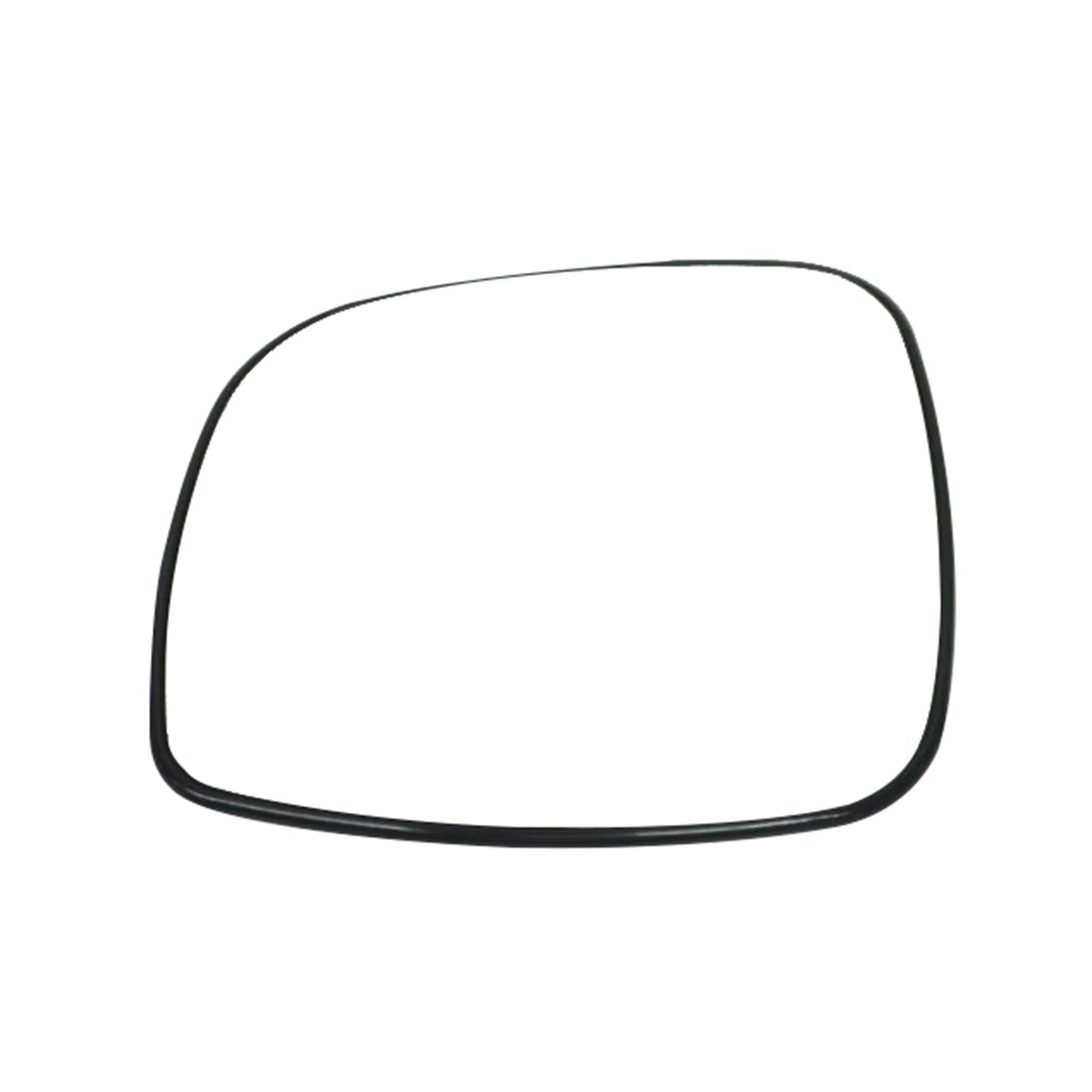 Left Side LH Heated Door Mirror Glass w/Base for Dodge Caravan (2008–2011)