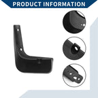 Set of 2 Mud Flaps Splash Guards for Kia K3S (2015–2017)
