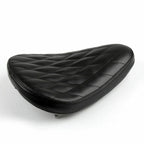 Diamond Leather Solo Saddle Seat for Chopper Bobber Custom (SX, CB, T9)