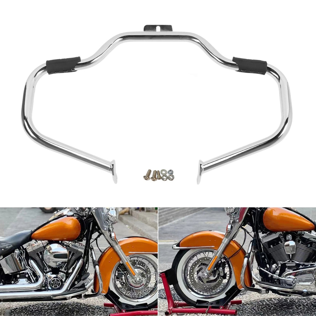 Mustache Highway Engine Guard Crash Bar for Harley Heritage Softail (2018–2023)
