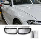Front Grille for BMW 3 Series E90 E91 (2006–2008) Gloss Black Carbon GZ.A