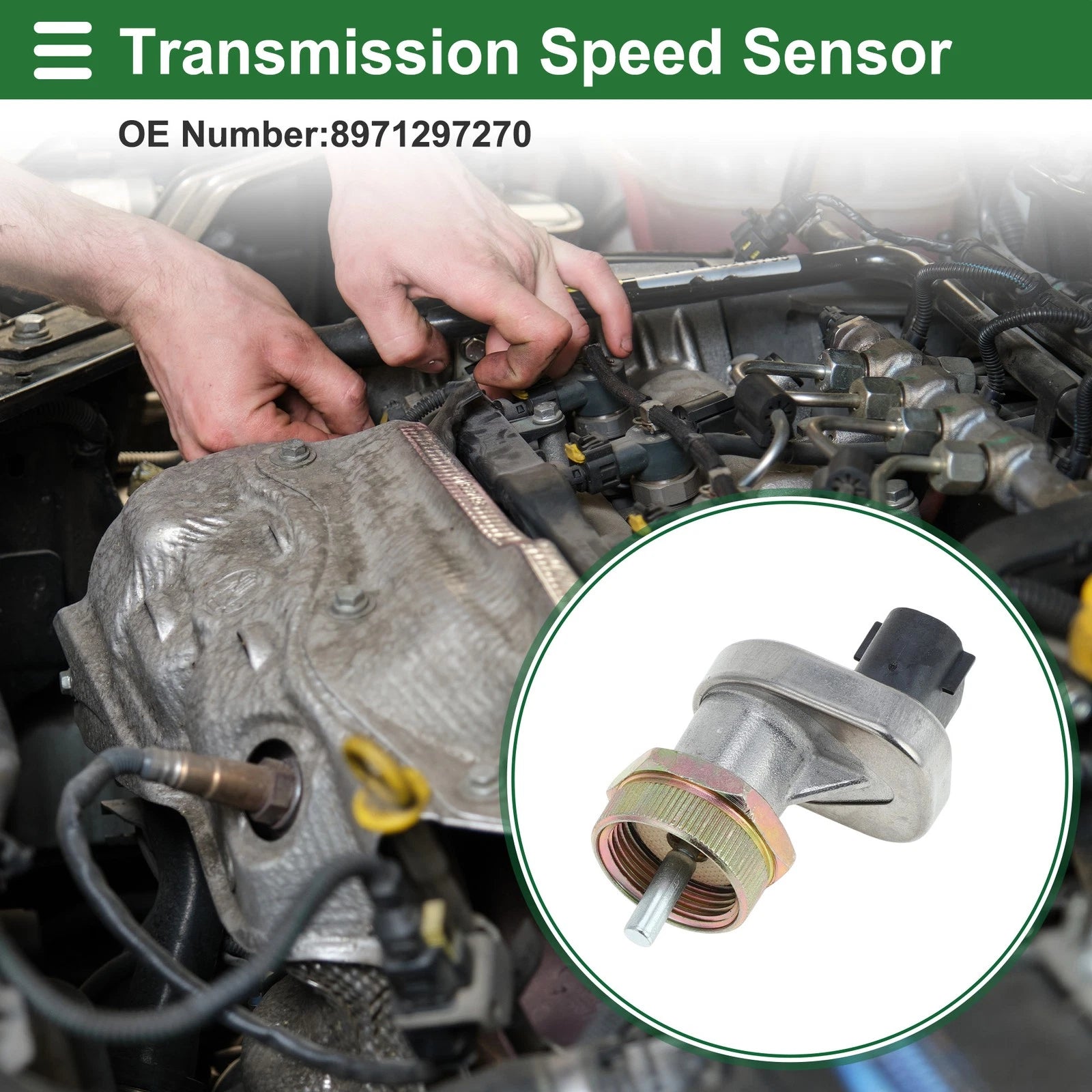 Output Transmission Speed Sensor for Toyota Land Cruiser (1993–1997) No. 8971297270
