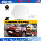 Heated Mirror Glass Left Driver Side for Porsche Cayenne (2008–2010) 95573103904