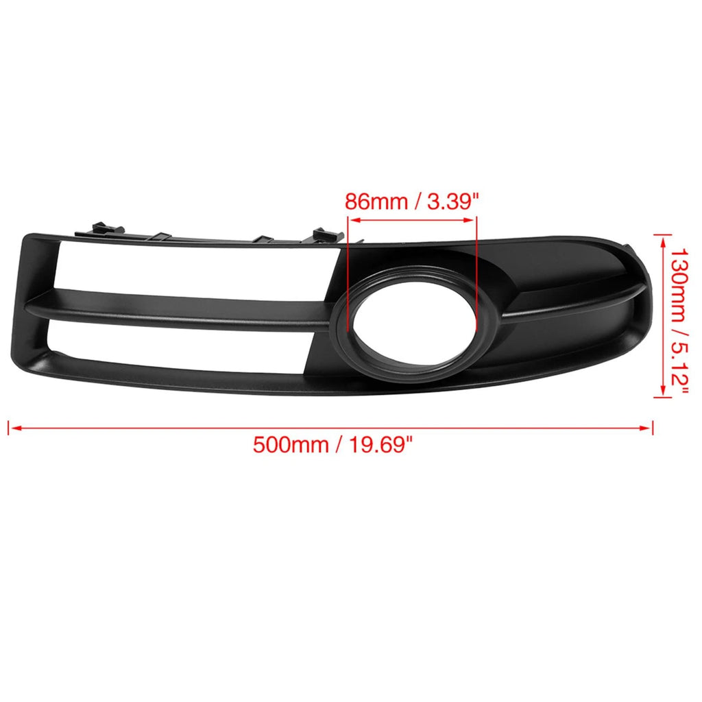 Front Left Fog Light Grille Cover Trim 8E0807681F for Audi A4 (2005–2009)