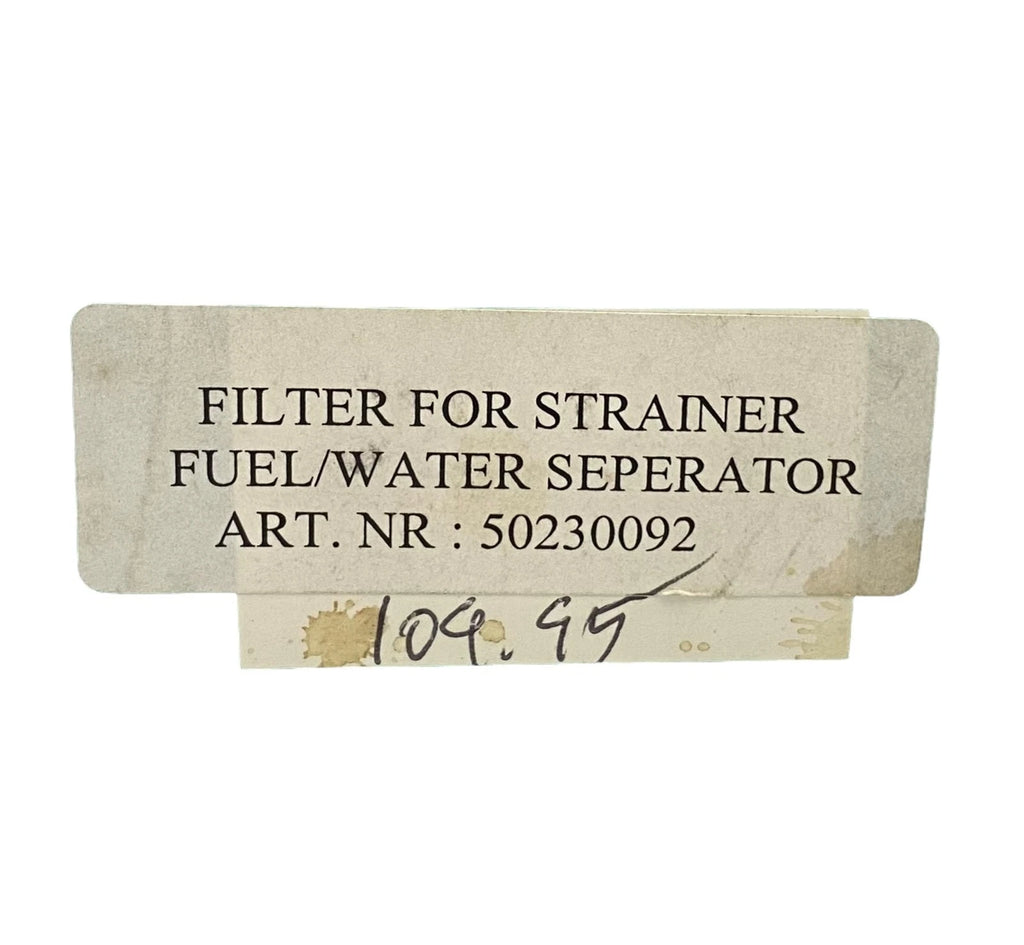 Fuel/Water Separator Filter for Mastervolt 50230092 (OEM)