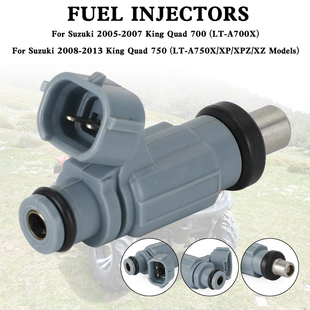 Fuel Injector Nozzle for Suzuki King Quad 750 LT-A700 LT-A750 (2005–2021)