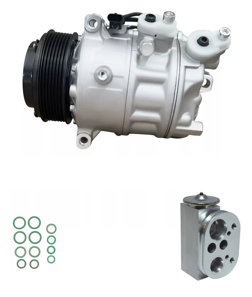 AC Compressor Kit Replacement for BMW 520i 2.0L V8 Turbo (2018-2018)