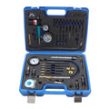 46Pcs Engine Cylinder Compression Leak Down Tester Set for Various Models