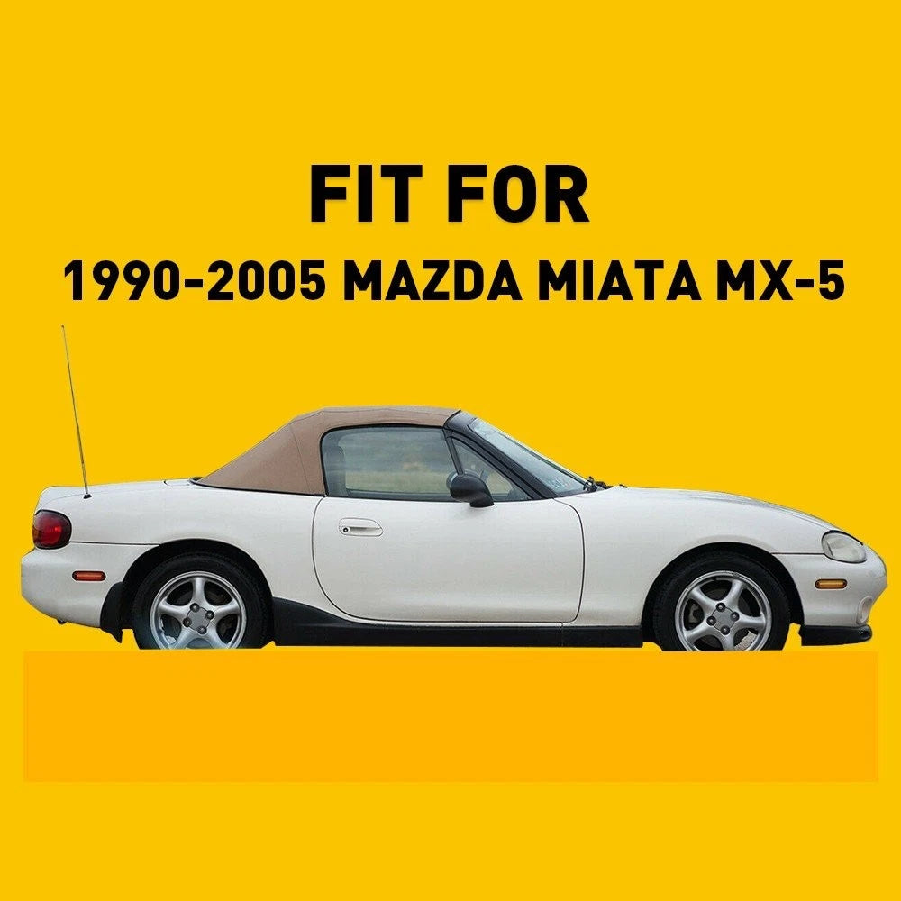 LED Side Marker Light for Mazda Miata MX-5 (1990–2005) - Smoke Amber Red