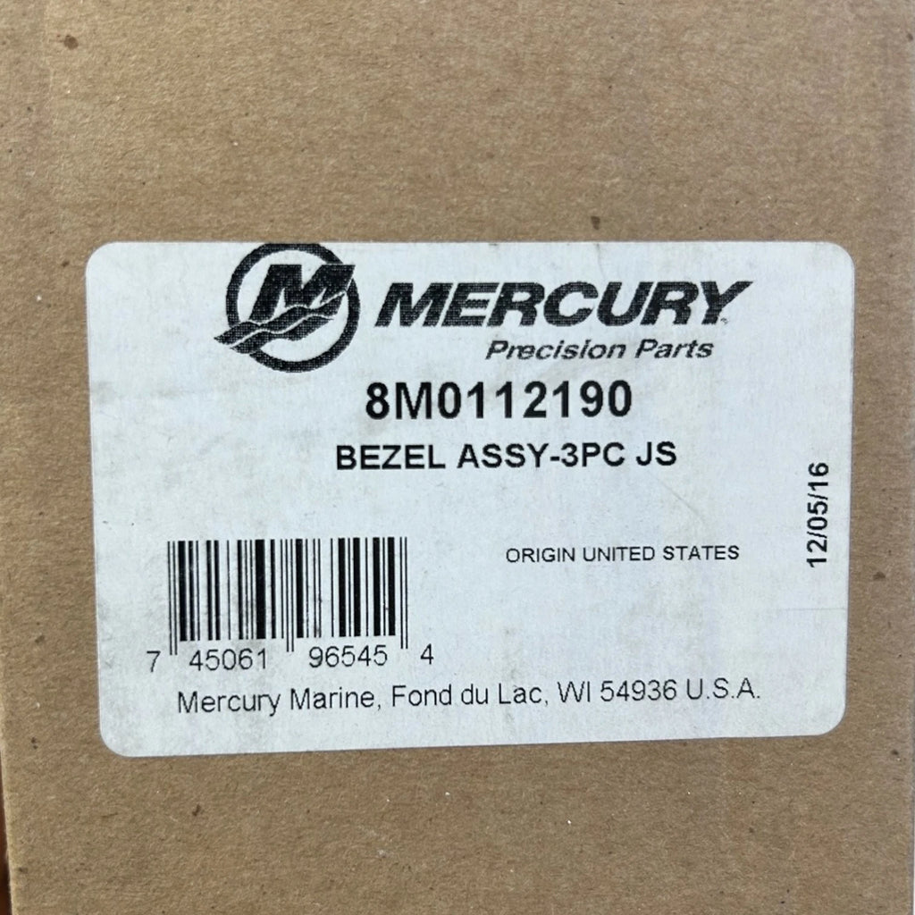 Bezel Replacement for Mercury 8M0112190, 8M0108314 Joy Stick Assembly