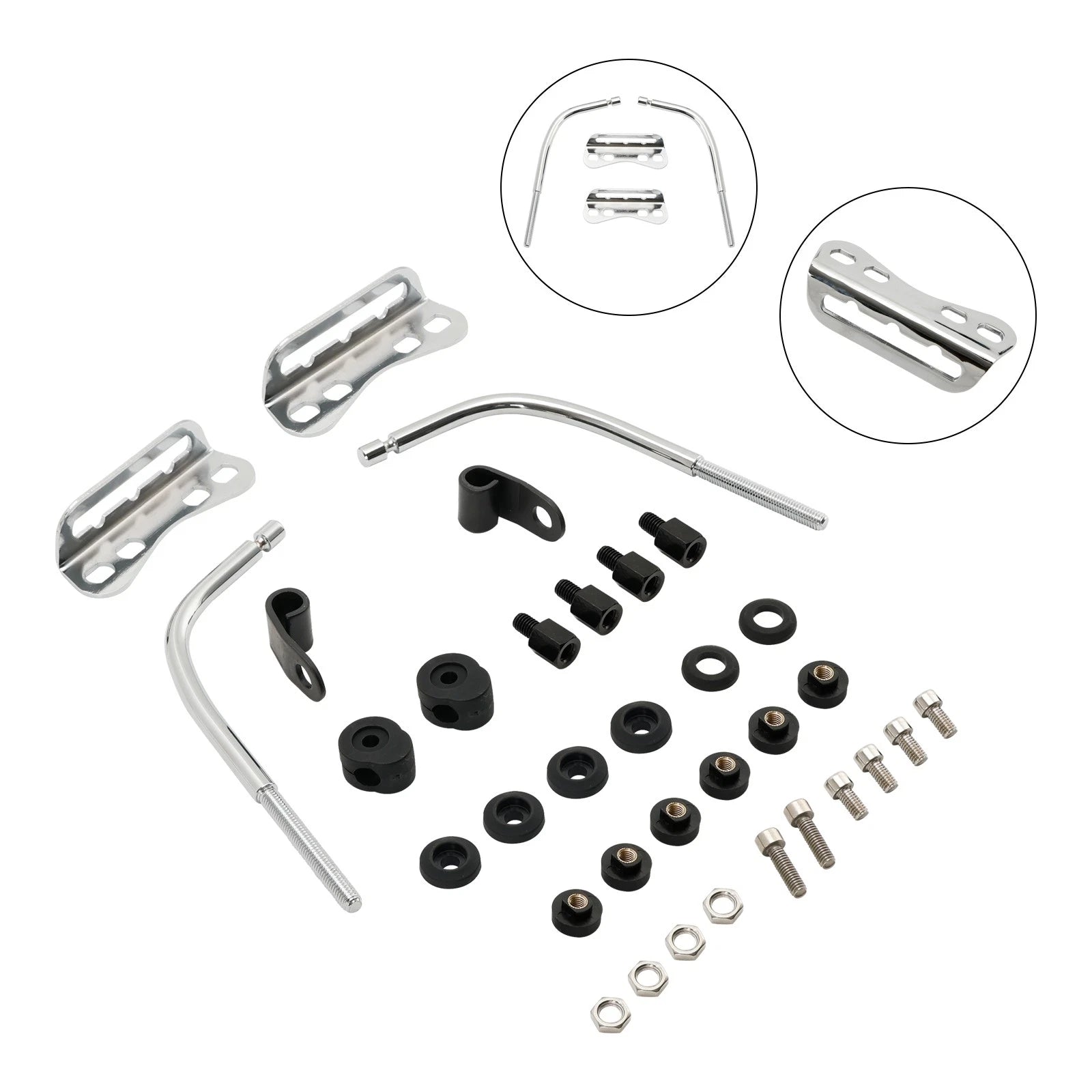 Headlight Mounting Bracket for Universal Motorcycle Retro Cafe Racer