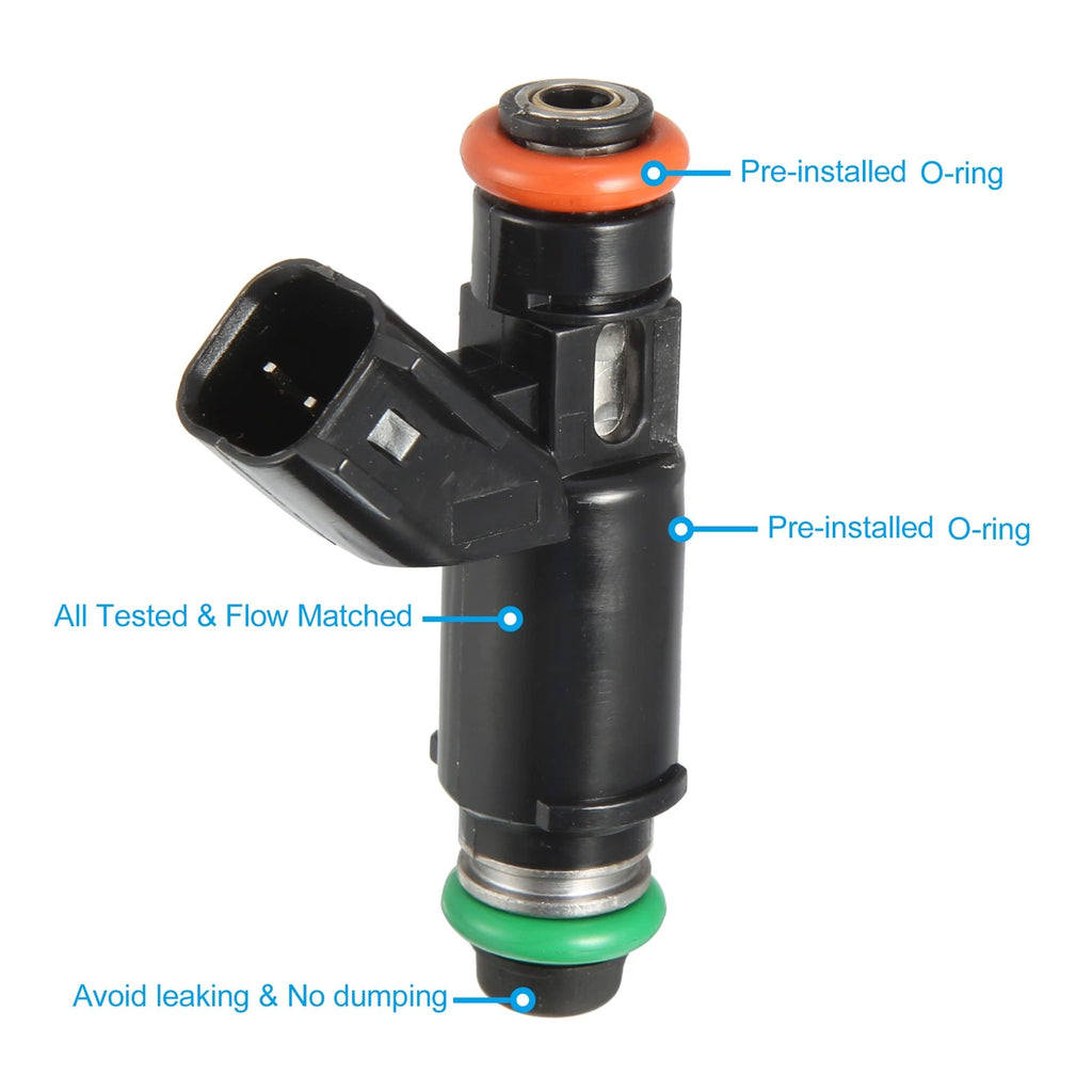8Pcs Fuel Injector for Chevy Silverado 1500 4.3L 4.8L 5.3L 6.0L (2002–2006) 25326903