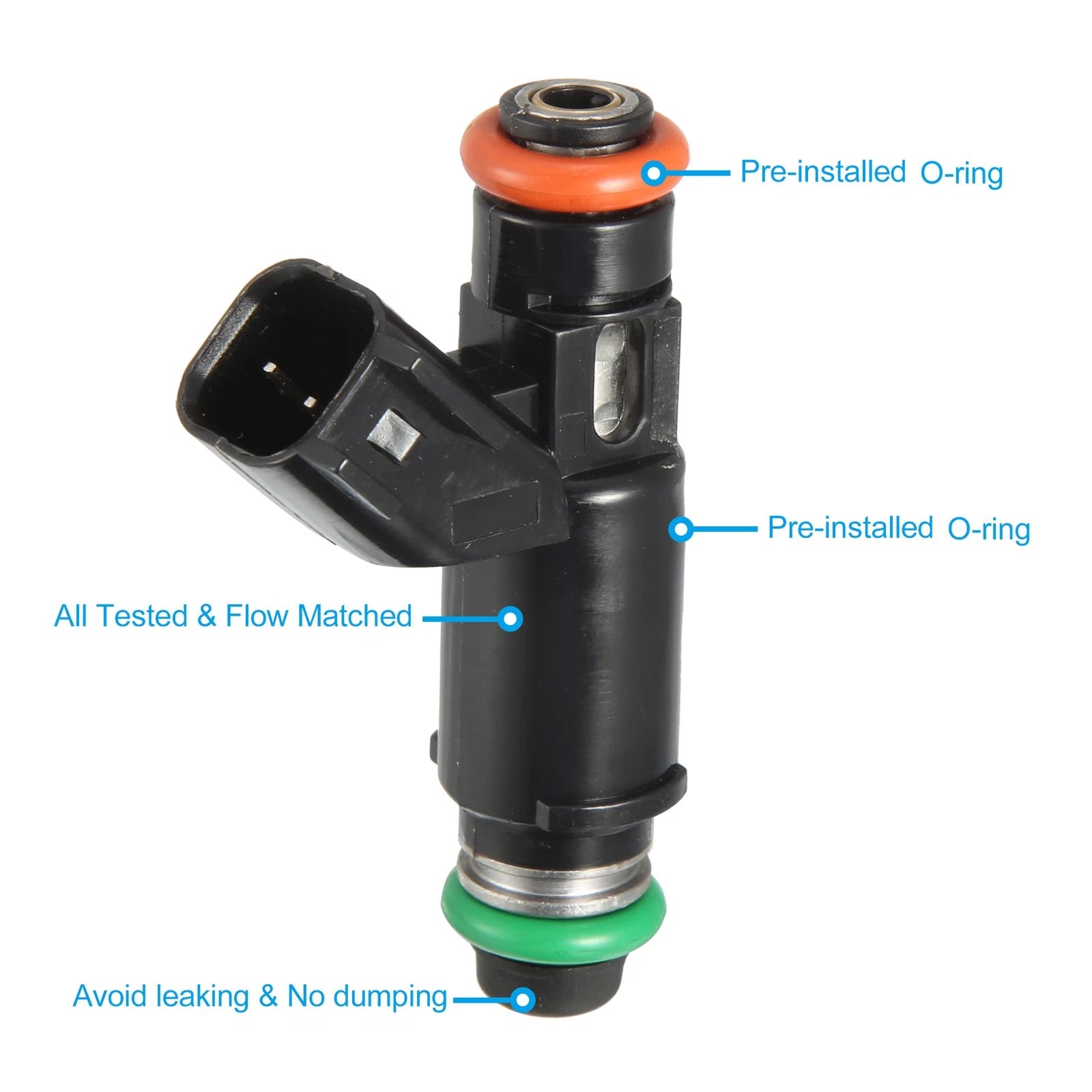8Pcs Fuel Injector for Chevy Silverado 1500 4.3L 4.8L 5.3L 6.0L (2002–2006) 25326903