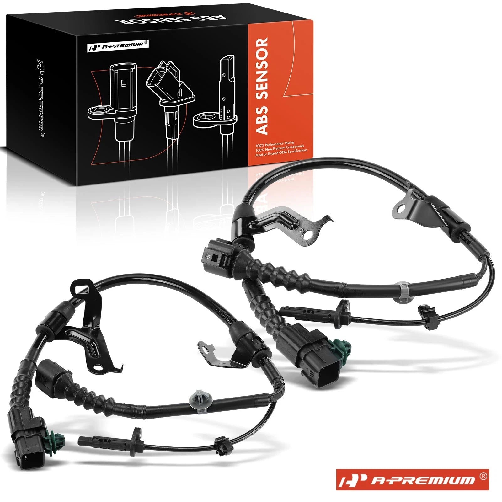 2X Rear ABS Wheel Speed Sensor for Honda Civic EX-L (2017–2018)