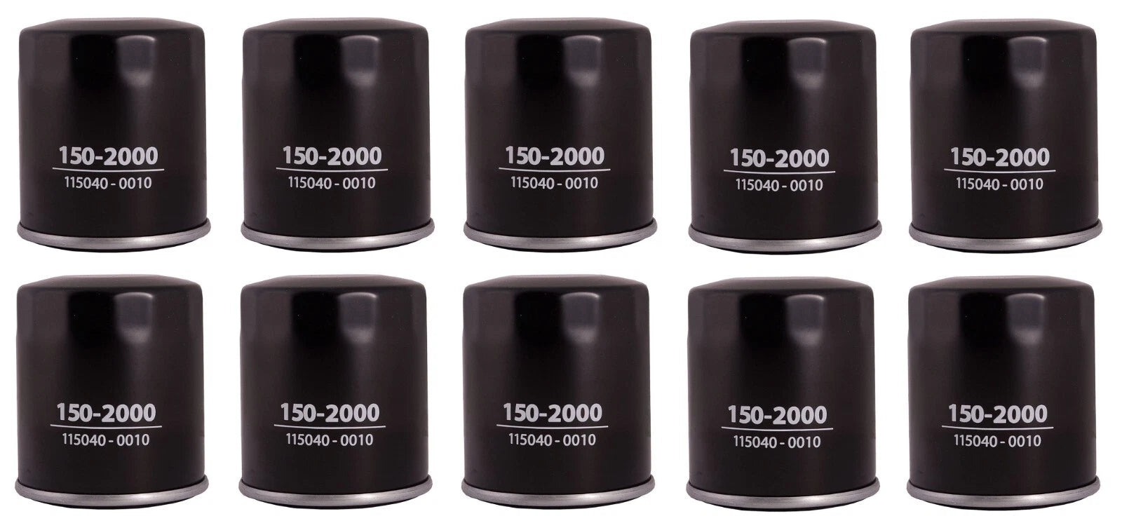 Set of 10 Engine Oil Filters for Chevrolet Geo Pontiac Scion Toyota L4